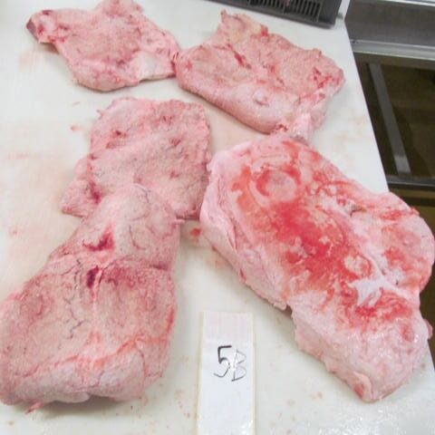 Visual assessment of the appearance.